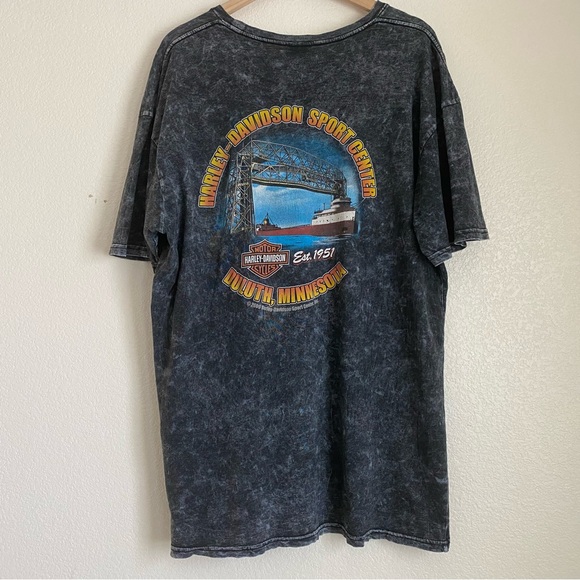 2009 Harley Davidson Duluth Minnesota Yosemite Sam t-shirt, black wash,XL - Picture 5 of 11